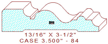 Door/Window Casing 3-1/2" - 84