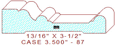 Door/Window Casing 3-1/2" - 87