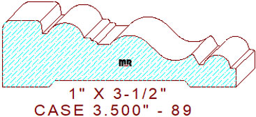 Door/Window Casing 3-1/2" - 89