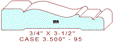 Door/Window Casing 3-1/2" - 95
