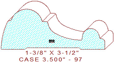 Door/Window Casing 3-1/2" - 97 Door/Window Casing 3-1/2" - 97