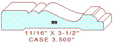 Door/Window Casing 3-1/2" Door/Window Casing 3-1/2"