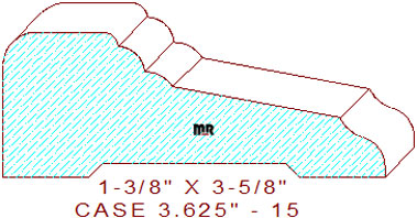 Door/Window Casing 3-5/8" - 15