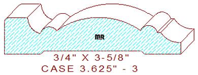 Door/Window Casing 3-5/8" - 3 Door/Window Casing 3-5/8" - 3
