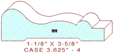 Door/Window Casing 3-5/8" - 4