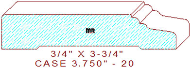 Door/Window Casing 3-3/4" - 20