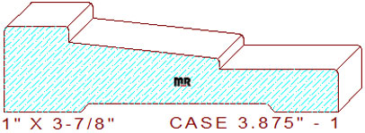 Door/Window Casing 3-7/8" - 1 Door/Window Casing 3-7/8" - 1