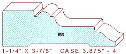 Door/Window Casing 3-7/8" - 4 Door/Window Casing 3-7/8" - 4