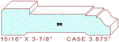 Door/Window Casing 3-7/8" Door/Window Casing 3-7/8"