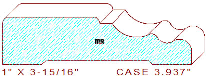 Door/Window Casing 3-15/16" Door/Window Casing 3-15/16"