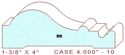 Door/Window Casing 4" - 10