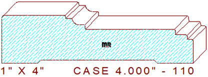 Door/Window Casing 4" - 110