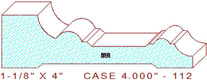 Door/Window Casing 4" - 112