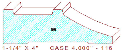 Door/Window Casing 4" - 116 Door/Window Casing 4" - 116