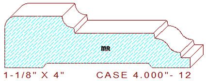 Door/Window Casing 4" - 12 Door/Window Casing 4" - 12