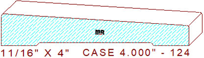 Door/Window Casing 4" - 124 Door/Window Casing 4" - 124