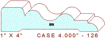 Door/Window Casing 4" - 126