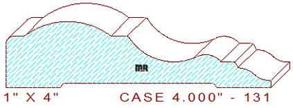 Door/Window Casing 4" - 131