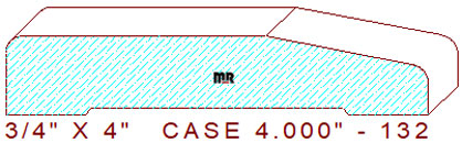 Door/Window Casing 4" - 132