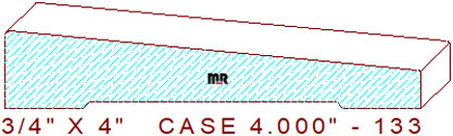 Door/Window Casing 4" - 133 Door/Window Casing 4" - 133