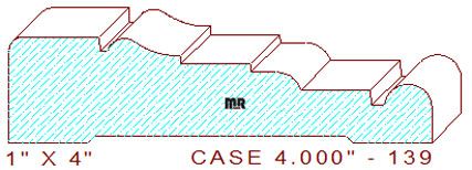 Door/Window Casing 4" - 139 Door/Window Casing 4" - 139