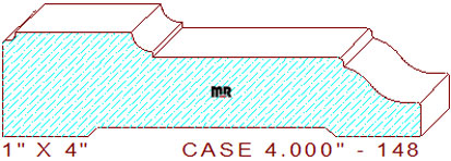 Door/Window Casing 4" - 148 Door/Window Casing 4" - 148