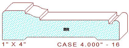 Door/Window Casing 4" - 16 Door/Window Casing 4" - 16