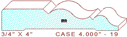 Door/Window Casing 4" - 19