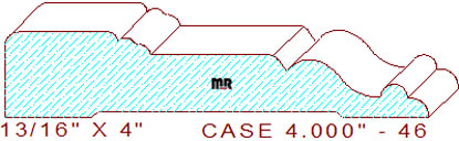 Door/Window Casing 4" - 46 Door/Window Casing 4" - 46