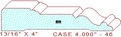 Door/Window Casing 4" - 46