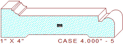 Door/Window Casing 4" - 5 Door/Window Casing 4" - 5