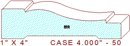 Door/Window Casing 4" - 50