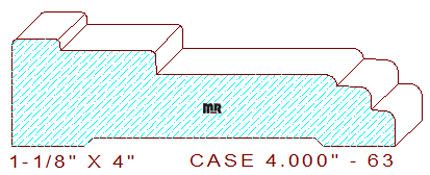 Door/Window Casing 4" - 63