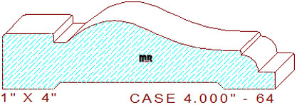 Door/Window Casing 4" - 64