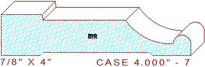 Door/Window Casing 4" - 7