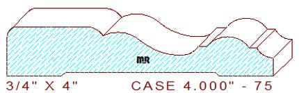 Door/Window Casing 4" - 75