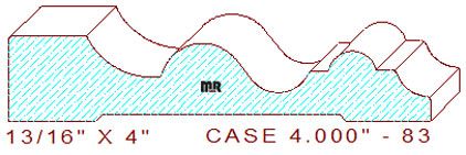 Door/Window Casing 4" - 83