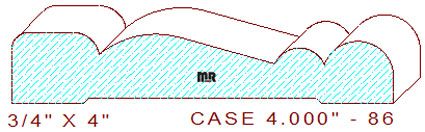 Door/Window Casing 4" - 86 Door/Window Casing 4" - 86