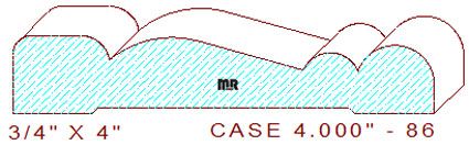 Door/Window Casing 4" - 86