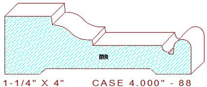 Door/Window Casing 4" - 88 Door/Window Casing 4" - 88