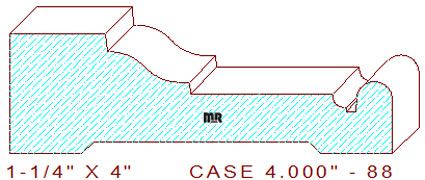 Door/Window Casing 4" - 88