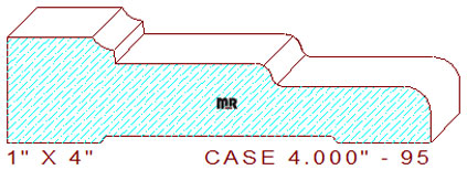 Door/Window Casing 4" - 95 Door/Window Casing 4" - 95