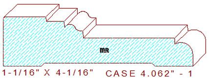 Door/Window Casing 4-1/16" - 1