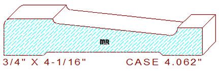 Door/Window Casing 4-1/16" Door/Window Casing 4-1/16"
