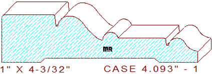 Door/Window Casing 4-3/32" - 1