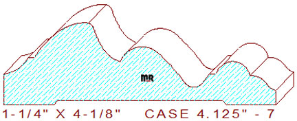 Door/Window Casing 4-1/8" - 7