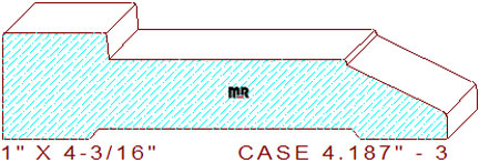 Door/Window Casing 4-3/16" - 3 Door/Window Casing 4-3/16" - 3