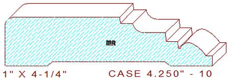 Door/Window Casing 4-1/4" - 10