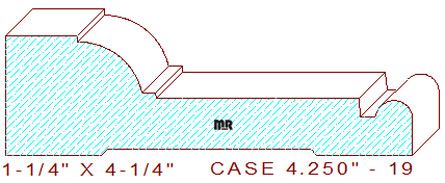 Door/Window Casing 4-1/4" - 19 