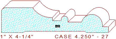 Door/Window Casing 4-1/4" - 27